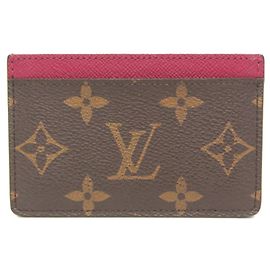 Louis Vuitton Monogram Simple Card Case M60703
