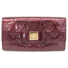 Portafoglio Louis Vuitton Monogram Vernis Sarah Ribbon