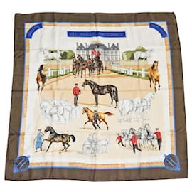 Sciarpa Carré 90 Hermès - Design Les Haras Nationaux