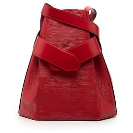 Louis Vuitton Sac d'Epaule Epi Rouge PM