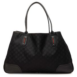 Tote Princy in nylon GG nero Gucci