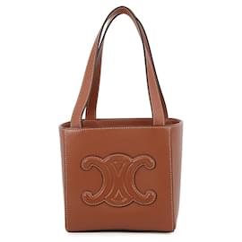 Borsa a mano Celine Cuile Triomphe Cube in pelle - Céline