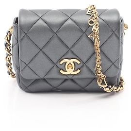 Borsa a tracolla Chanel Mini Matelassé Metallic