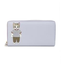 Gucci Light Blue Bi-Fold Portemonnaie