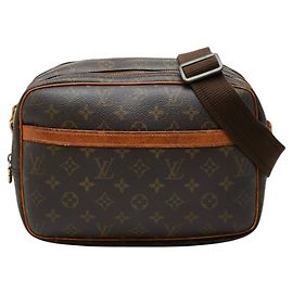 Borsa a tracolla Louis Vuitton Monogram Reporter PM
