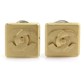 Orecchini a clip dorati Chanel