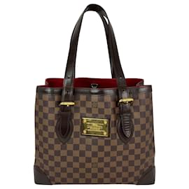 Borsa a tracolla tote Louis Vuitton Hampstead PM Damier Ebene