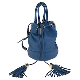 Bolsa de mão 2 ways em couro com duplo tassel Chloe - Chloé