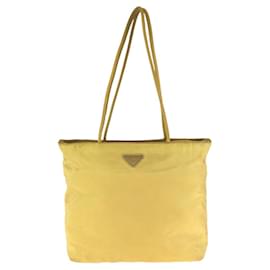 Bolso tote de nylon Prada Tessuto con logotipo de triángulo