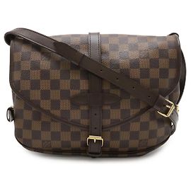 Bolso de Hombro Louis Vuitton Damier Canvas Saumur 30