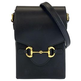 Bolso de hombro Gucci de piel Horsebit
