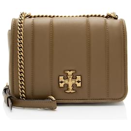 Borsa a tracolla Tory Burch Kira in pelle con catena