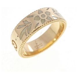 Anello a fascia in oro giallo 18K Gucci