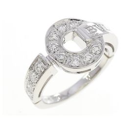 Bulgari Anello Bvlgari Bvlgari in oro bianco 18K