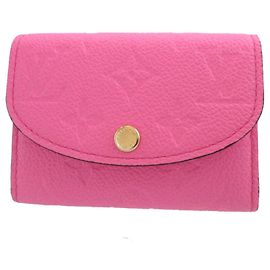 Cartera Louis Vuitton Rosalie Monogram Empreinte Rosa