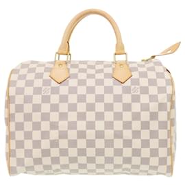 Borsa Louis Vuitton Speedy 30 Damier Azur
