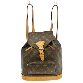 Louis Vuitton Vintage Montsouris Monogram Canvas MM