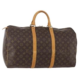 Borsa Keepall Louis Vuitton Monogram Canvas 50