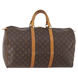Borsa Keepall Louis Vuitton Monogram Canvas 50