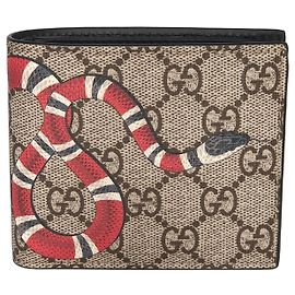 Cartera Gucci GG Supreme Canvas Kingsnake