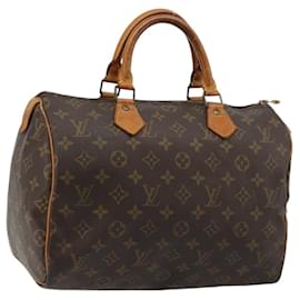 LOUIS VUITTON Borsa Monogram Speedy 30 M41526 LV Auth 177832A