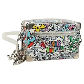 LOUIS VUITTON Monogram Comics Mini Soft Trunk Bag M82008 LV Auth 181878SM
