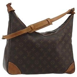LOUIS VUITTON Borsa a Spalla Monogram Boulogne M51260 LV Auth bs35462
