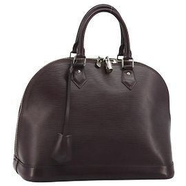 Borsa LOUIS VUITTON Epi Alma Viola Cassis M5280K LV Auth ep14652A