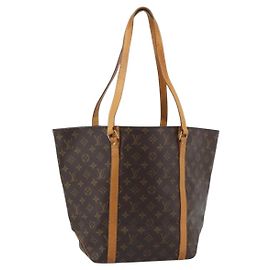 LOUIS VUITTON Monogram Sac Shopping Tote Bag M51108 LV Auth 184143