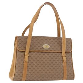 Borsa GUCCI Micro GG Supreme in PVC Beige Gold 000 46 4857 Auth 182722