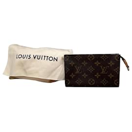 Cartera Zippy en Canvas Monogram Louis Vuitton Vintage Marrón Oscuro