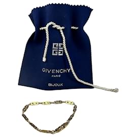 Bracciale Vintage Givenchy Greek Key in metallo dorato