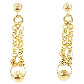 Orecchini pendenti in oro giallo 18K - Autre Marque