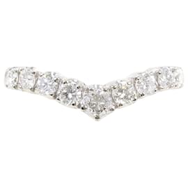 Platinring mit Diamant - Autre Marque