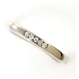 Autre Marque Platin-Diamant-Ring