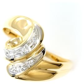 Autre Marque PT900 Platin- und 18K Gelbgold Ring