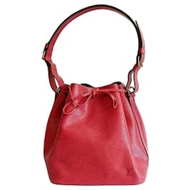 Louis Vuitton Noé in pelle Epi rossa