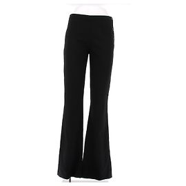 Pantaloni in lana neri Courreges
