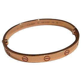 Bracciale Cartier Love 18k Oro Rosa Misura 18