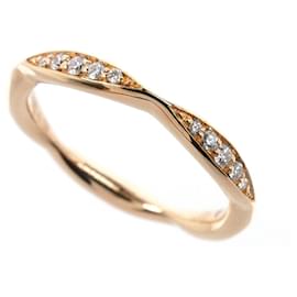 Chanel 18K Roségold Camellia Half Eternity Ring