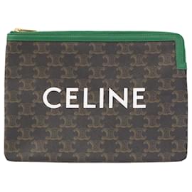 Céline Bolso de mano Celine Triomphe Logo Print