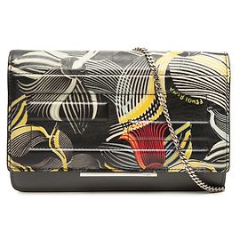 Fendi Botanical Print Wallet Chain Bag