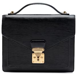 Louis Vuitton Black Epi Monceau 28