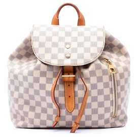 Louis Vuitton Sperone in Damier Azur bianco