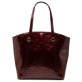 Louis Vuitton Red Monogram Vernis Avalon MM