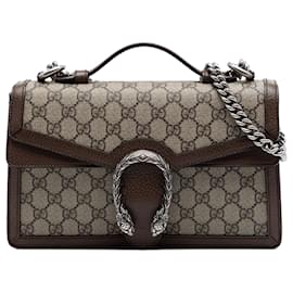 Gucci Beige GG Supreme Dionysus Handtasche