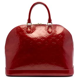 Louis Vuitton Alma GM in monogramma vernis rosso