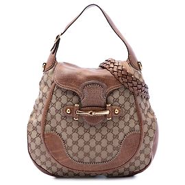 Bolso Pelham New en lona GG beige Large de Gucci