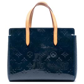 Louis Vuitton Blue Monogram Vernis Catalina BB