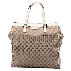 Gucci Tote aus beige GG Canvas